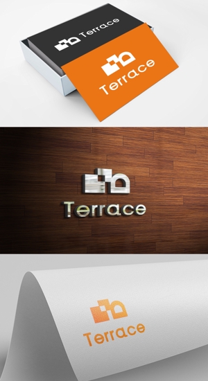 charisabse ()さんの民泊ホテル「Terrace」のロゴへの提案