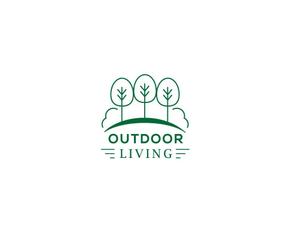 キノミ工房 (miki_takada)さんのアウトドア施設の運営会社「株式会社OUTDOOR LIVING」のロゴへの提案