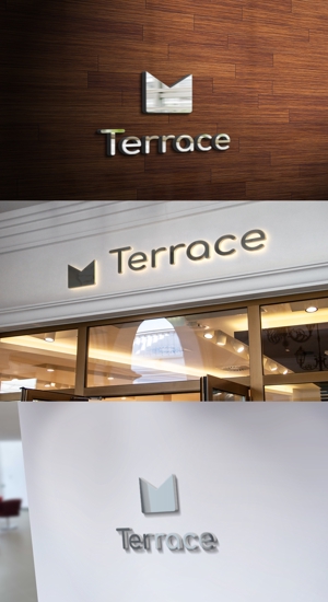 viracochaabin ()さんの民泊ホテル「Terrace」のロゴへの提案