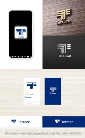 tog_design (tog_design)さんの民泊ホテル「Terrace」のロゴへの提案