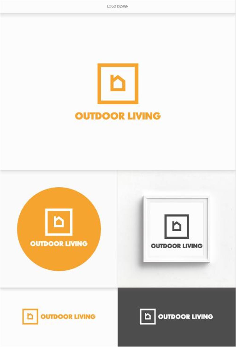 アウトドア施設の運営会社「株式会社OUTDOOR LIVING」のロゴ