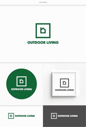 DeeDeeGraphics (DeeDeeGraphics)さんのアウトドア施設の運営会社「株式会社OUTDOOR LIVING」のロゴへの提案