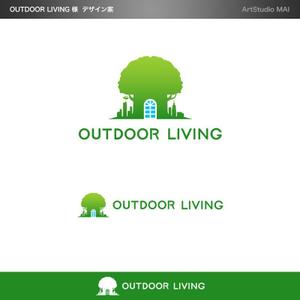 ArtStudio MAI (minami-mi-natz)さんのアウトドア施設の運営会社「株式会社OUTDOOR LIVING」のロゴへの提案