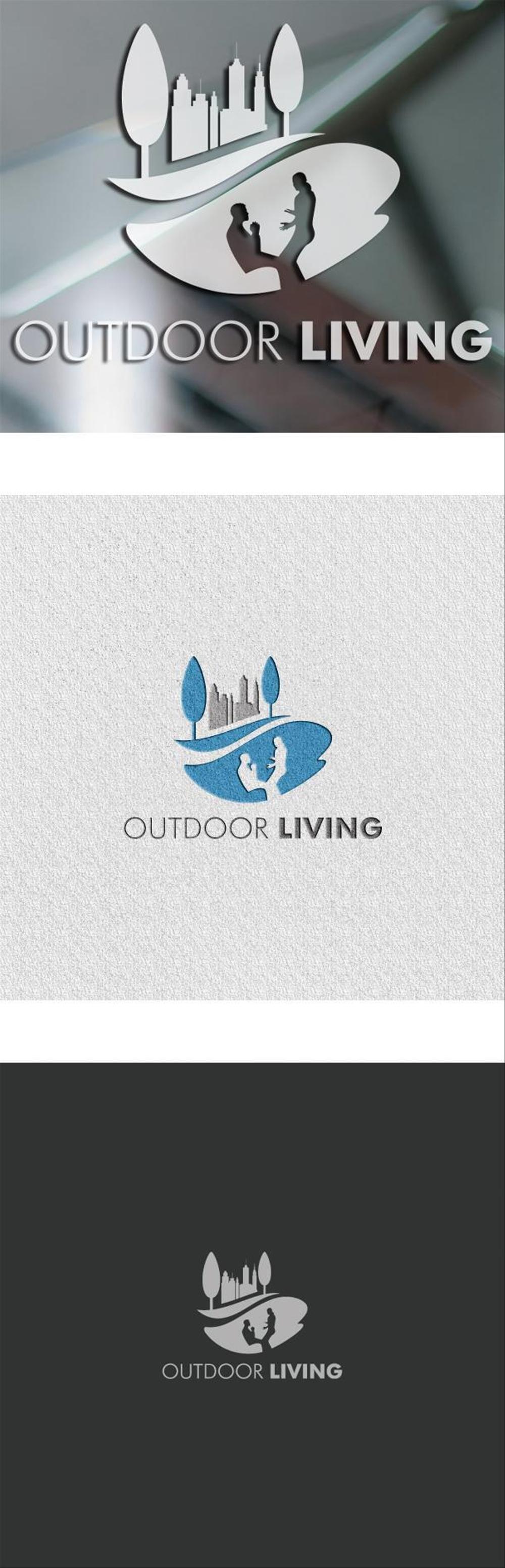 アウトドア施設の運営会社「株式会社OUTDOOR LIVING」のロゴ