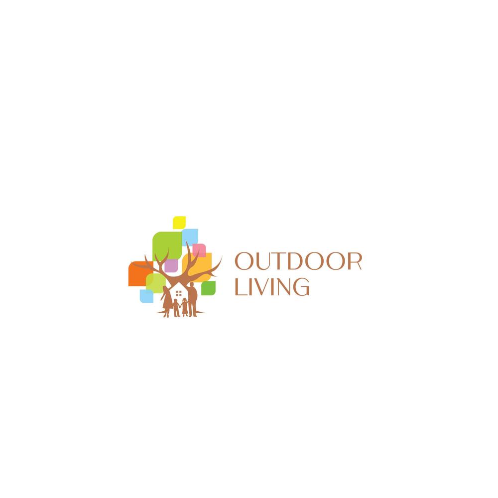 アウトドア施設の運営会社「株式会社OUTDOOR LIVING」のロゴ