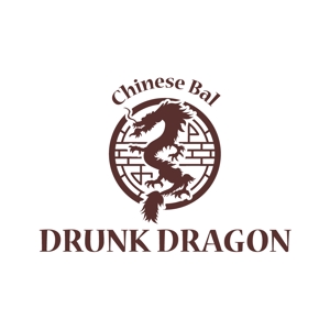 OFFICE K-PLUS (OFFICE_K-PLUS)さんのCHINESE BAL 「DRUNK DRAGON」のロゴ制作への提案