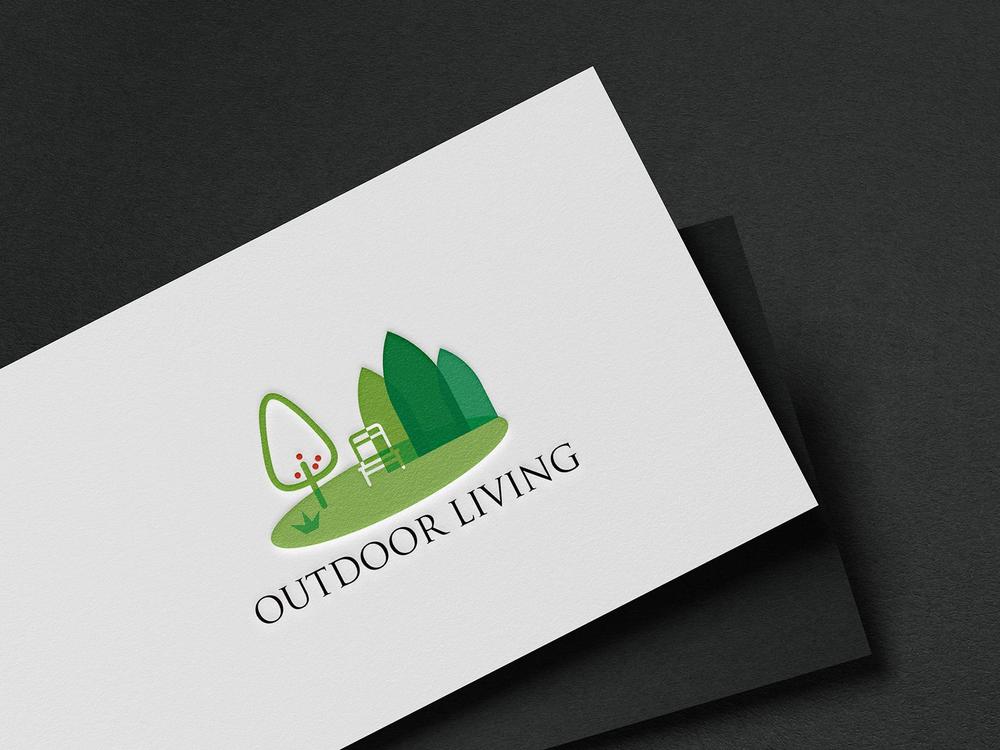 アウトドア施設の運営会社「株式会社OUTDOOR LIVING」のロゴ