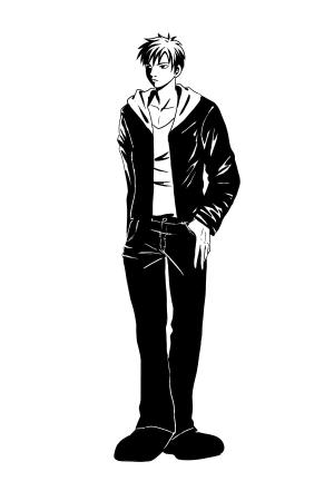 さんの【急募です！】紳士Tシャツパッケージ用のイラスト制作への提案