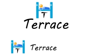 K-DM ()さんの民泊ホテル「Terrace」のロゴへの提案