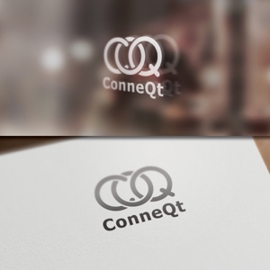 BKdesign (late_design)さんのパーソナルジム「ConneQt」のロゴへの提案