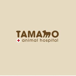 tenp10tenさんの「tamamo animal hospital  たまも動物病院」のロゴ作成への提案