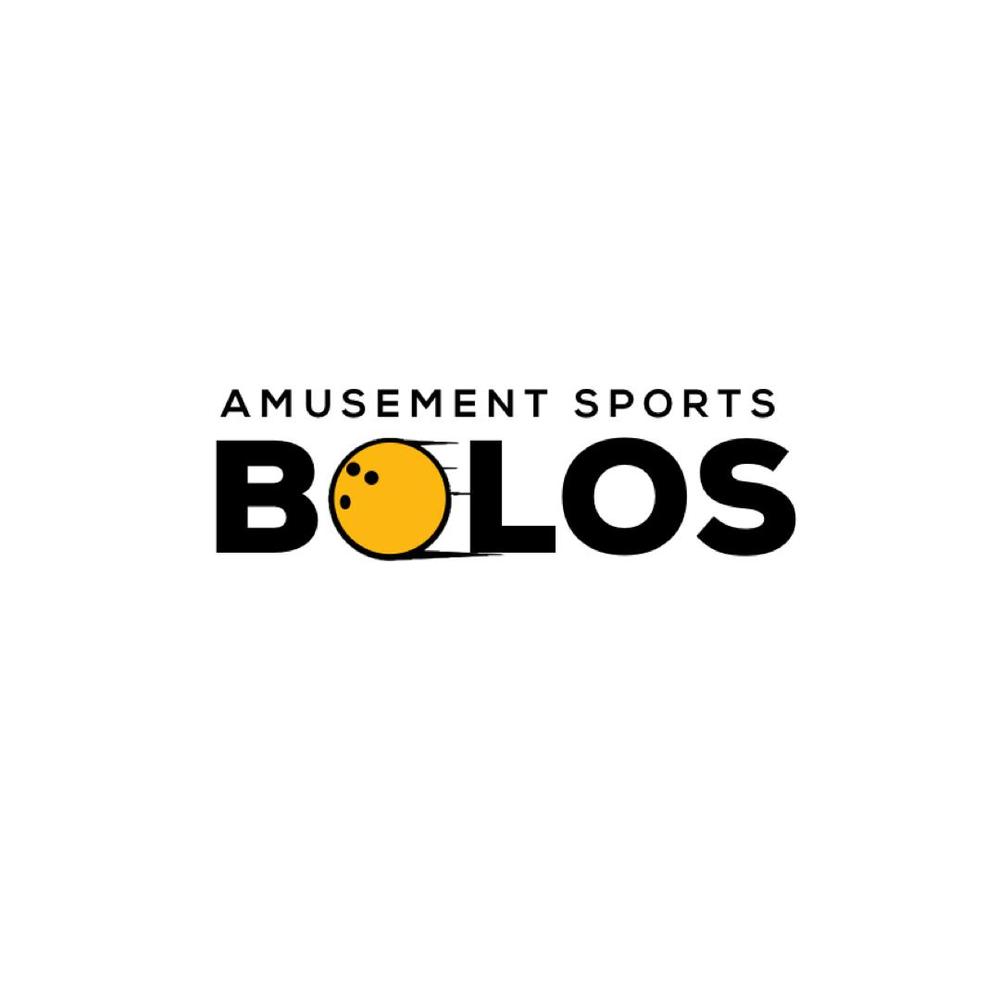 アミューズメント・スポーツ施設　「ＢＯＬＯＳ」　ボウリング場のロゴ・マークデザイン