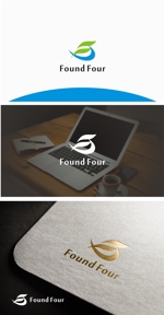 はなのゆめ (tokkebi)さんの貿易会社「Found Four」の会社ロゴへの提案