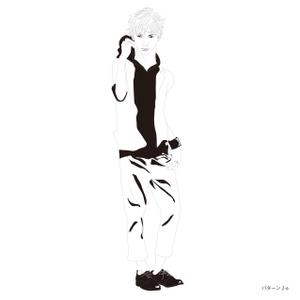 noko (outsideloop)さんの【急募です！】紳士Tシャツパッケージ用のイラスト制作への提案