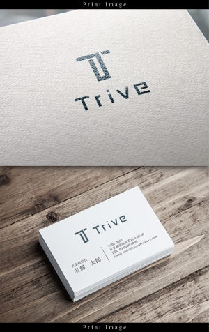 syake (syake)さんのITコンサル、アパレル、デザイン会社 Trive のロゴへの提案