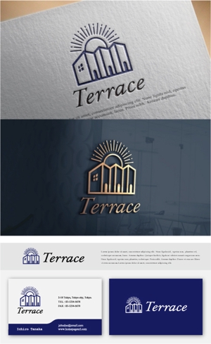 drkigawa (drkigawa)さんの民泊ホテル「Terrace」のロゴへの提案