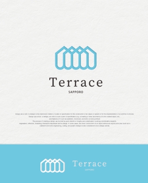 HAND (Handwerksmeister)さんの民泊ホテル「Terrace」のロゴへの提案