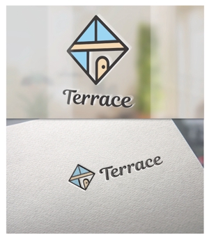 KR-design (kR-design)さんの民泊ホテル「Terrace」のロゴへの提案