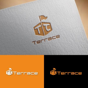 【活動休止中】karinworks (karinworks)さんの民泊ホテル「Terrace」のロゴへの提案