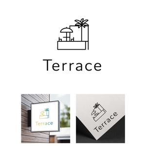 BUTTER GRAPHICS (tsukasa110)さんの民泊ホテル「Terrace」のロゴへの提案