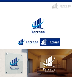 サリー (merody0603)さんの民泊ホテル「Terrace」のロゴへの提案