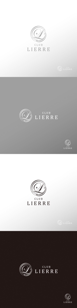 doremi (doremidesign)さんの「CLUB LIERRE」（クラブ リエール）のロゴへの提案