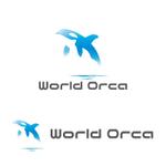 perles de verre (perles_de_verre)さんのデジタルサイエンス企業「株式会社ワールドオルカ World Orca Inc.」のロゴへの提案