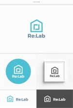 DeeDeeGraphics (DeeDeeGraphics)さんのリフォームショップ「Re:Lab」のロゴへの提案