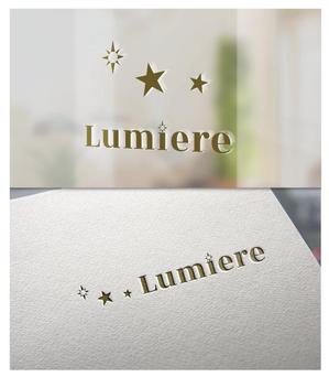 KR-design (kR-design)さんのプチプラ アクセサリーサイト「lumiere(リュミエール)」のロゴへの提案