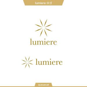 queuecat (queuecat)さんのプチプラ アクセサリーサイト「lumiere(リュミエール)」のロゴへの提案