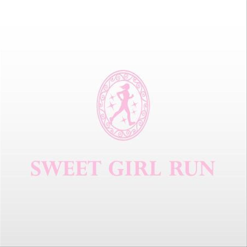 「SWEET GIRL RUN」のロゴ作成