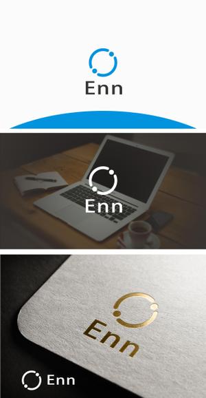 はなのゆめ (tokkebi)さんのMC(司会者)・ナレーターのマッチングサイト『Enn(えん)』のロゴへの提案