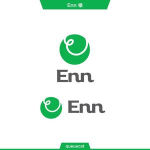 queuecat (queuecat)さんのMC(司会者)・ナレーターのマッチングサイト『Enn(えん)』のロゴへの提案