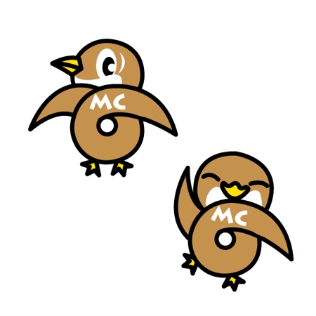 Marukeiさんの事例 実績 提案 鳥のキャラクターデザイン