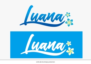 清水　貴史 (smirk777)さんのビーチヨガサロン　「Luana」のロゴへの提案