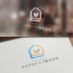 BKdesign (late_design)さんの不動産賃貸仲介店舗「ライブスケイプ株式会社」のロゴへの提案