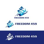 KOZ-DESIGN (saki8)さんの動画配信プロジェクトチーム"459 FREEDOM"（四国フリーダム）のロゴ制作への提案