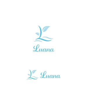 marutsuki (marutsuki)さんのビーチヨガサロン　「Luana」のロゴへの提案