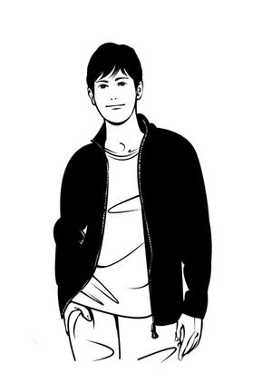 kikujiro (kiku211)さんの【急募です！】紳士Tシャツパッケージ用のイラスト制作への提案
