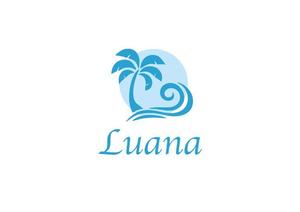 Jenna (jenna)さんのビーチヨガサロン　「Luana」のロゴへの提案