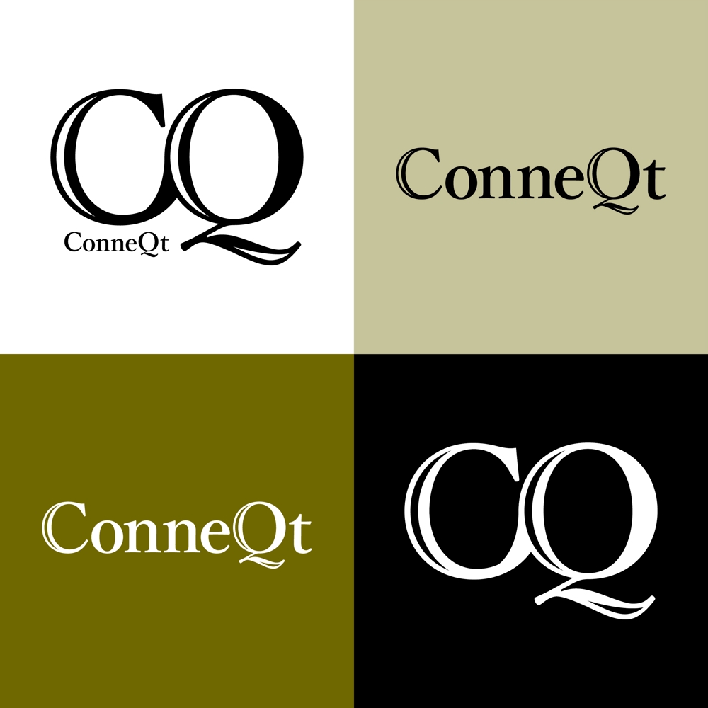 パーソナルジム「ConneQt」のロゴ