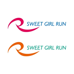 trailさんの「SWEET GIRL RUN」のロゴ作成への提案