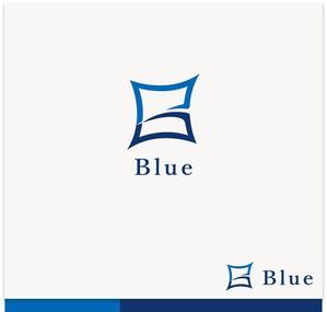 KR-design (kR-design)さんのインターネットの広告運用・ウェブメディア運営を行う「Blue株式会社」のロゴへの提案