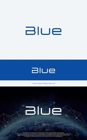 take5-design (take5-design)さんのインターネットの広告運用・ウェブメディア運営を行う「Blue株式会社」のロゴへの提案