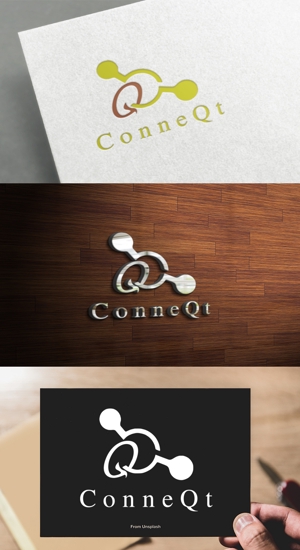 athenaabyz ()さんのパーソナルジム「ConneQt」のロゴへの提案