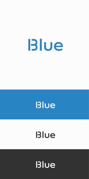 designdesign (designdesign)さんのインターネットの広告運用・ウェブメディア運営を行う「Blue株式会社」のロゴへの提案