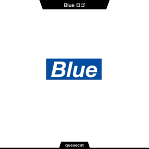 queuecat (queuecat)さんのインターネットの広告運用・ウェブメディア運営を行う「Blue株式会社」のロゴへの提案