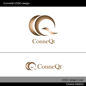 CHANA DESIGN (Chana)さんのパーソナルジム「ConneQt」のロゴへの提案