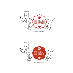 nora-mie ()さんの通信販売のドッグフードのロゴのフォントへの提案