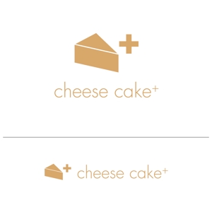 SHIN (kosreco)さんのチーズケーキをメインにしたケーキ屋さんロゴへの提案